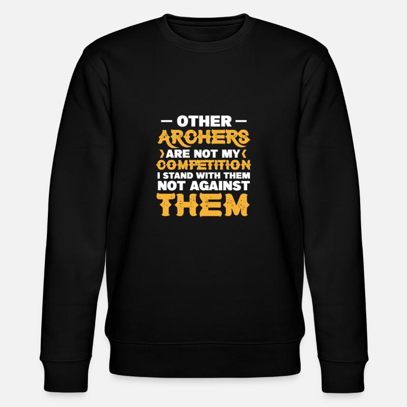 Archery - Stanley/Stella CHANGER Unisex Organic Sweatshirt - black