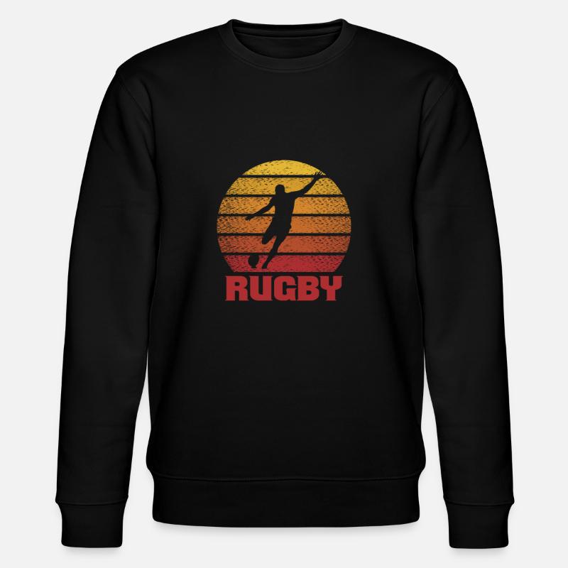 Rugby - Sweat bio CHANGER Stanley/Stella Unisexe - noir