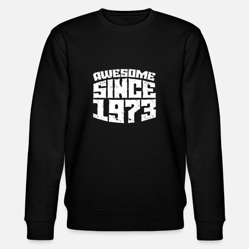 1973 - Stanley/Stella Unisex Bio-Sweatshirt CHANGER  - Schwarz