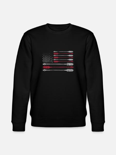 Archery Archer Archer Arrow Gift - Stanley/Stella CHANGER Unisex Organic Sweatshirt - black