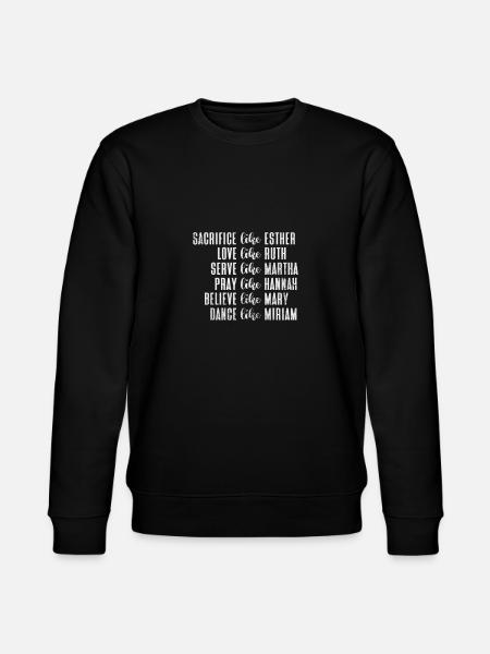Bible - Stanley/Stella CHANGER Unisex Organic Sweatshirt - black