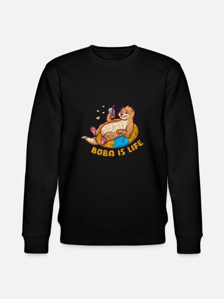 Otter - Stanley/Stella CHANGER Unisex Organic Sweatshirt - black