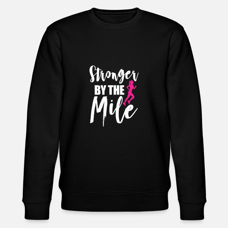 Courir - Sweat bio CHANGER Stanley/Stella Unisexe - noir