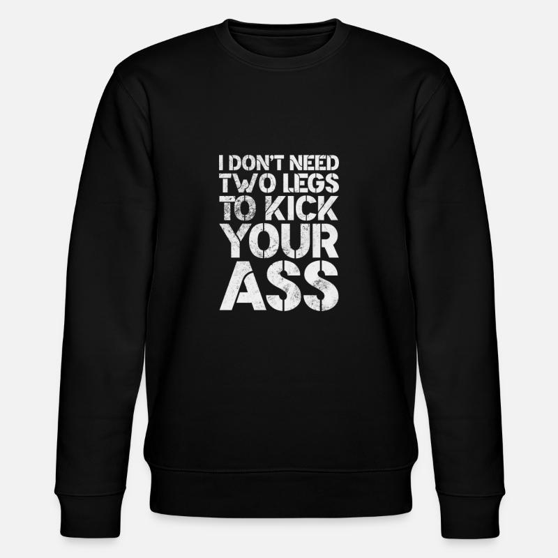 Amputation - Stanley/Stella Unisex Bio-Sweatshirt CHANGER  - Schwarz