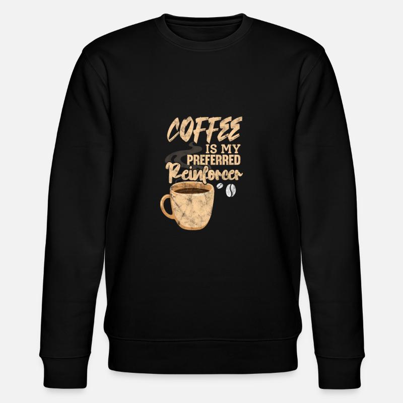 Kaffee - Stanley/Stella Unisex Bio-Sweatshirt CHANGER  - Schwarz