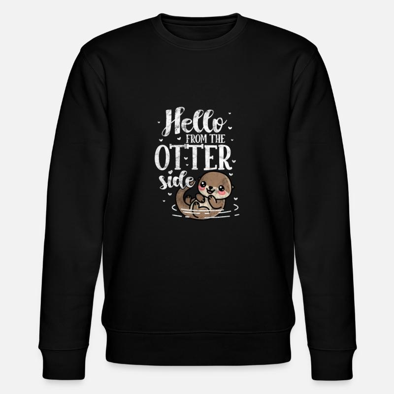 Otter - Stanley/Stella Unisex Bio-Sweatshirt CHANGER  - Schwarz
