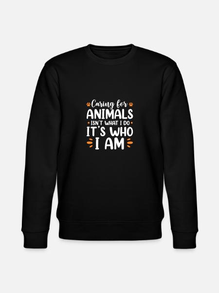 Tierrettung - Stanley/Stella Unisex Bio-Sweatshirt CHANGER - Schwarz