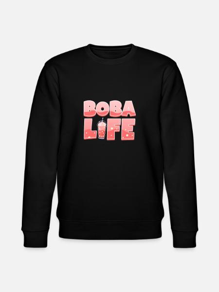 Bubble Tea - Stanley/Stella CHANGER Unisex Organic Sweatshirt - black