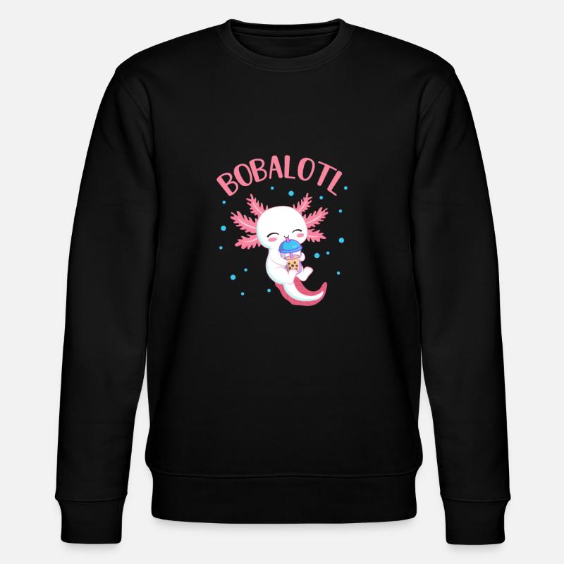 Bubble Tea - Stanley/Stella Unisex Bio-Sweatshirt CHANGER  - Schwarz