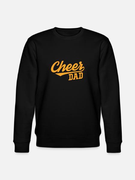 Cheerleader Dad - Stanley/Stella CHANGER Unisex Organic Sweatshirt - black
