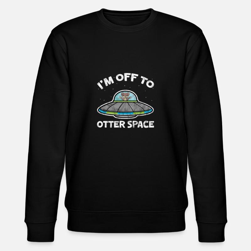 Otter - Stanley/Stella Unisex Bio-Sweatshirt CHANGER  - Schwarz