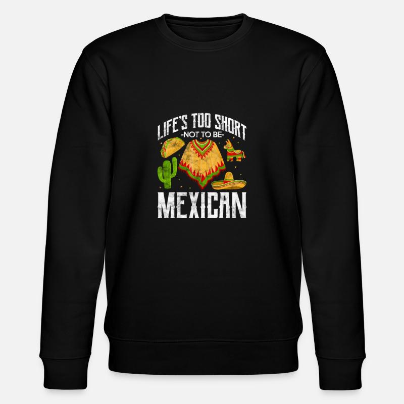 Mexiko - Stanley/Stella Unisex Bio-Sweatshirt CHANGER  - Schwarz