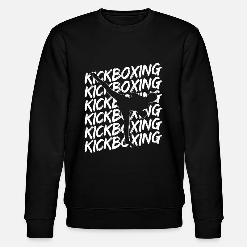Kickboxing - Stanley/Stella Unisex Bio-Sweatshirt CHANGER  - Schwarz