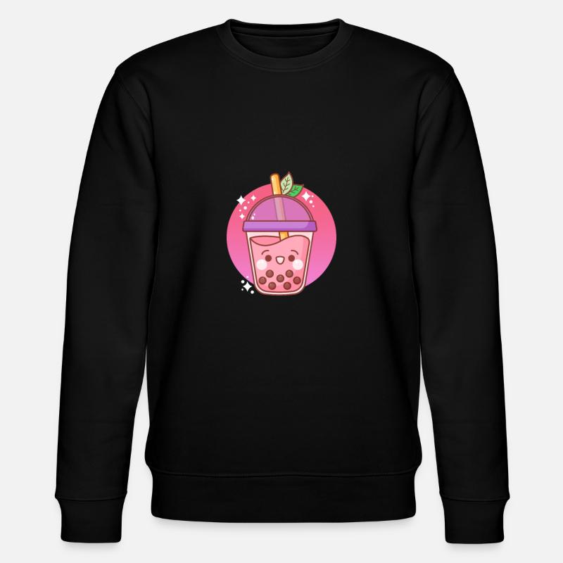Bubble Tea - Stanley/Stella CHANGER Unisex Organic Sweatshirt - black