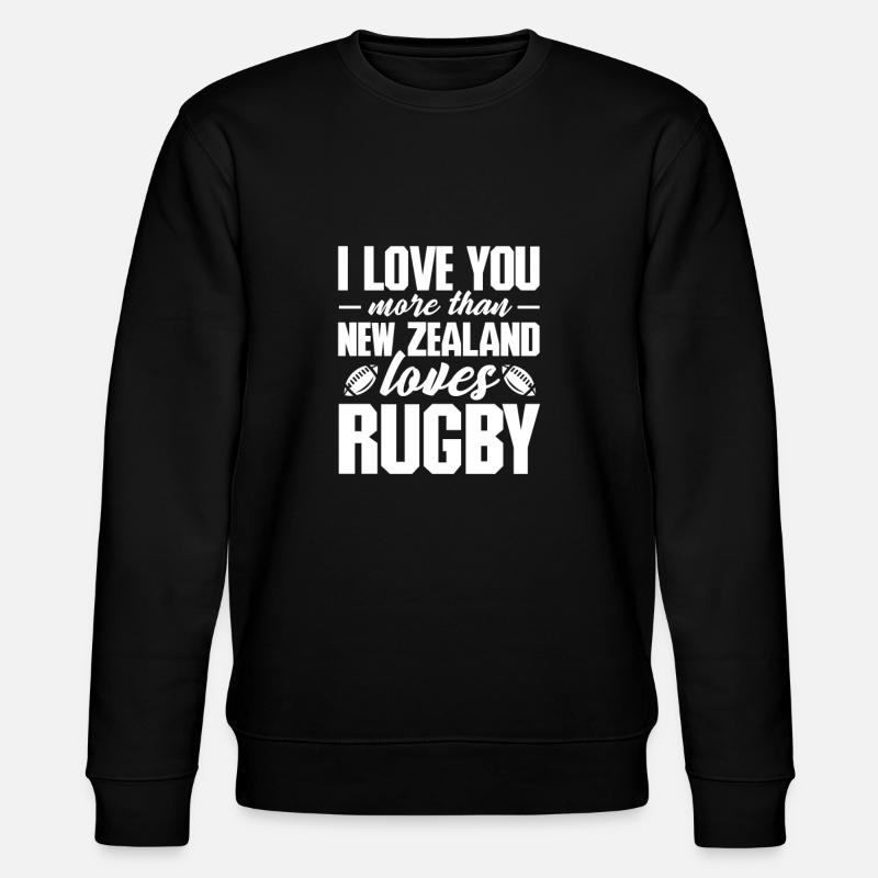 Rugby - Sweat bio CHANGER Stanley/Stella Unisexe - noir