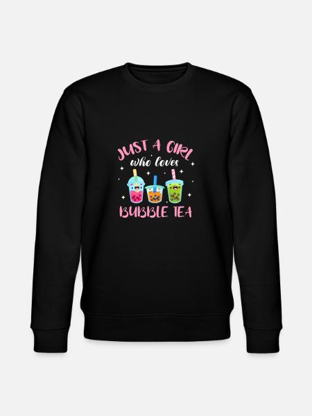 Bubble Tea - Stanley/Stella CHANGER Unisex Organic Sweatshirt - black