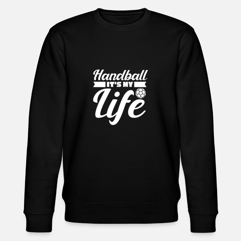 Handball - Sweat bio CHANGER Stanley/Stella Unisexe - noir