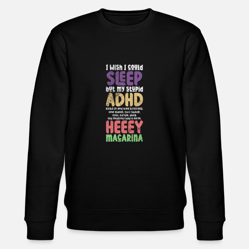 ADHS - Stanley/Stella Unisex Bio-Sweatshirt CHANGER  - Schwarz