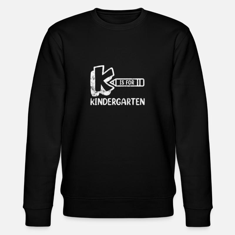 Kindergarten - Stanley/Stella Unisex Bio-Sweatshirt CHANGER  - Schwarz