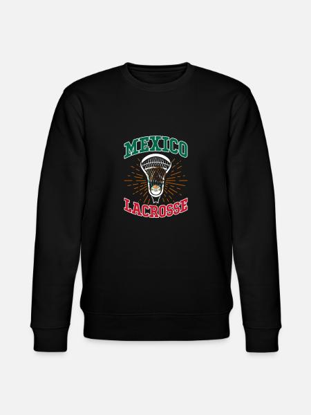Mexico Lacrosse Mexican Mexican Gift - Stanley/Stella CHANGER Unisex Organic Sweatshirt - black