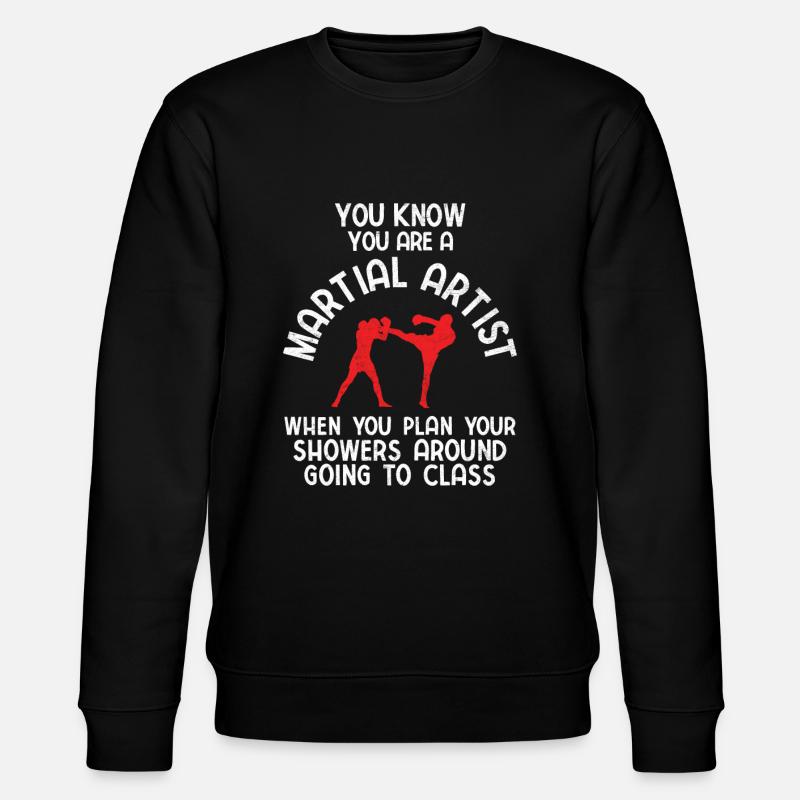 Mixed Martial Arts MMA - Stanley/Stella Unisex Bio-Sweatshirt CHANGER - Schwarz