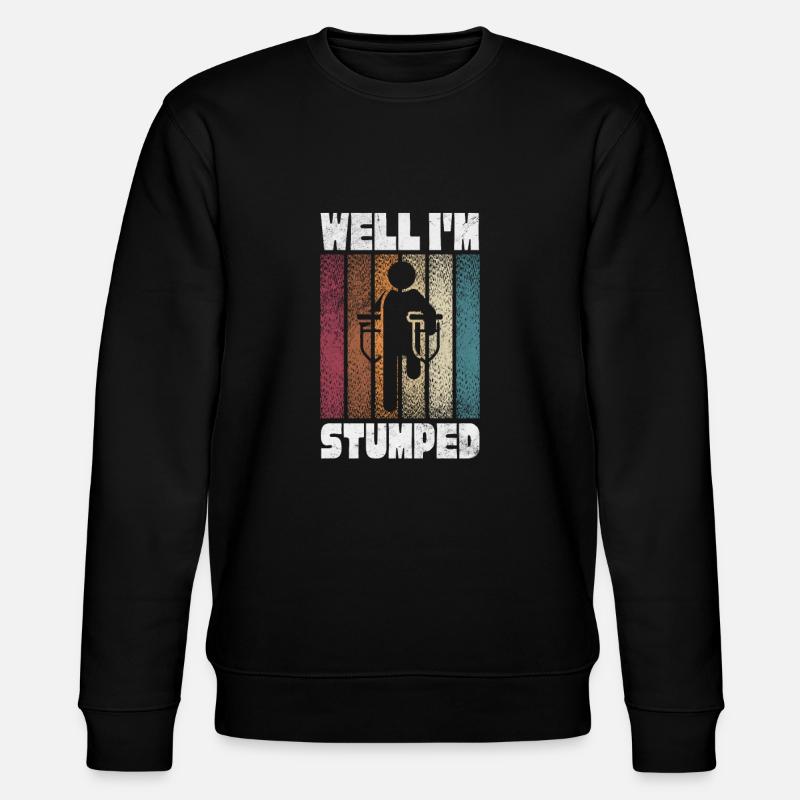 Amputation - Stanley/Stella CHANGER Unisex Organic Sweatshirt - black