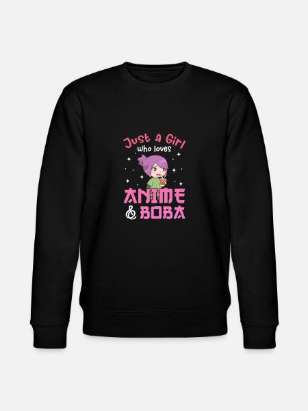Bubble Tea Anime - Sweat bio CHANGER Stanley/Stella Unisexe - noir