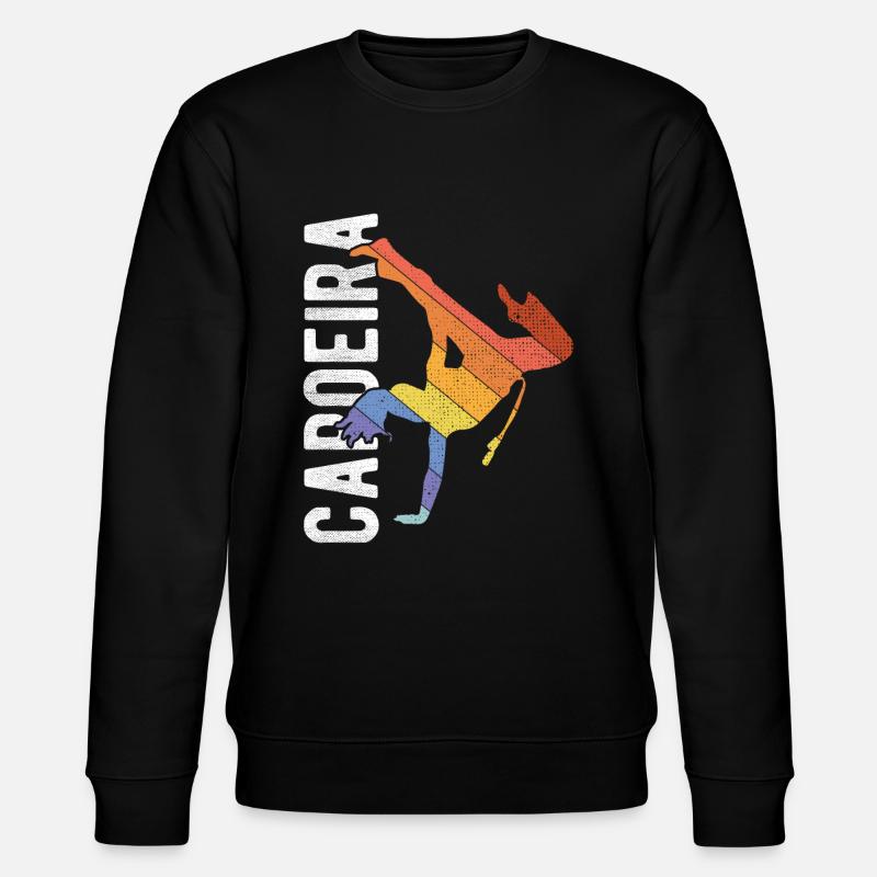 Capoeira - Stanley/Stella Unisex Bio-Sweatshirt CHANGER  - Schwarz