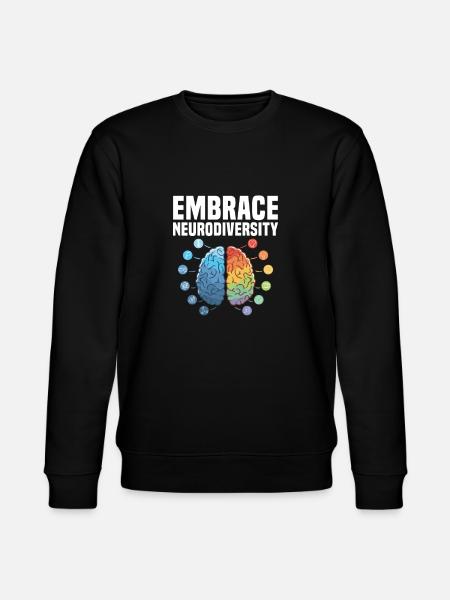 ADHD ADHD Attention Deficit Gift - Stanley/Stella CHANGER Unisex Organic Sweatshirt - black