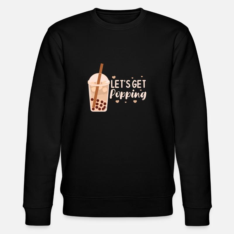 Bubble Tea - Stanley/Stella CHANGER Unisex Organic Sweatshirt - black