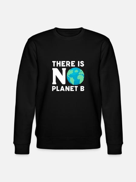 Climate change - Stanley/Stella CHANGER Unisex Organic Sweatshirt - black