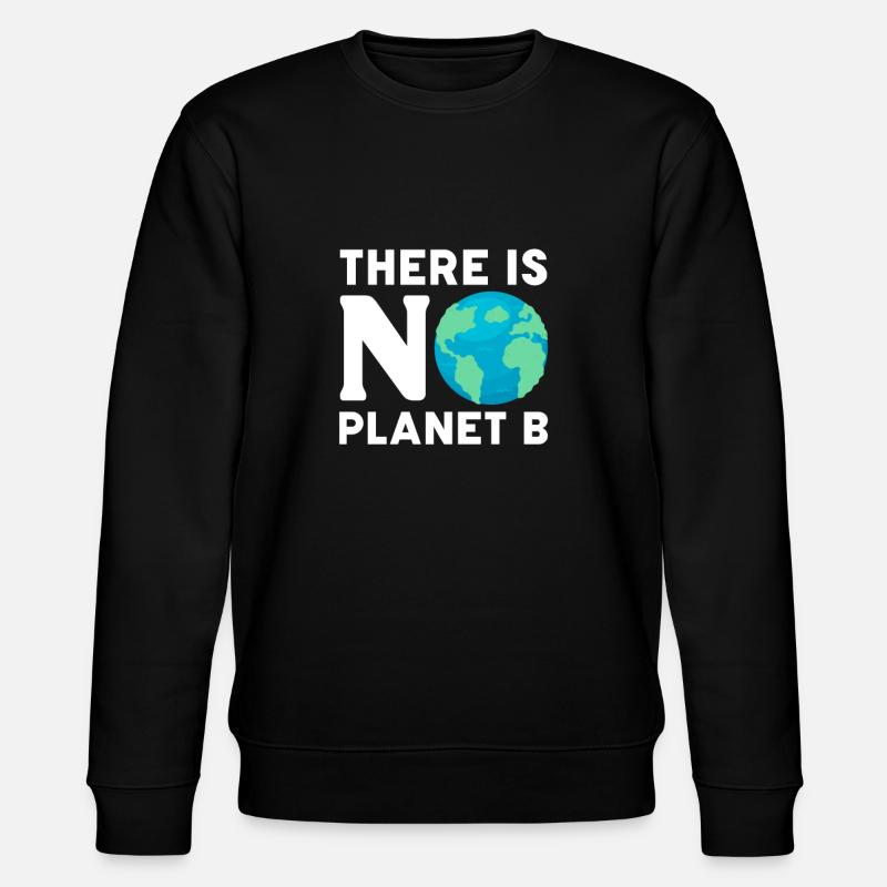 Klimawandel - Stanley/Stella Unisex Bio-Sweatshirt CHANGER  - Schwarz
