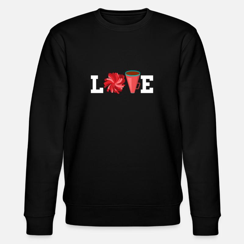 Cheerleader - Stanley/Stella Unisex Bio-Sweatshirt CHANGER  - Schwarz