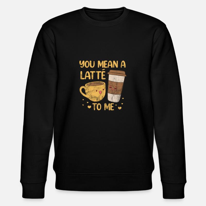 Kaffee - Stanley/Stella Unisex Bio-Sweatshirt CHANGER  - Schwarz