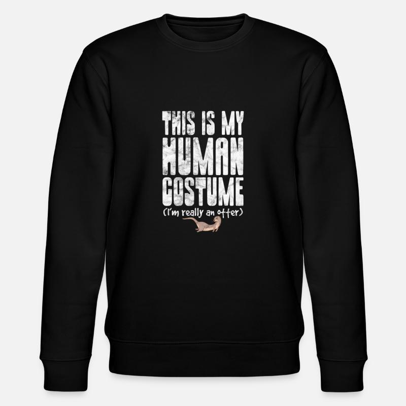 Otter - Stanley/Stella CHANGER Unisex Organic Sweatshirt - black