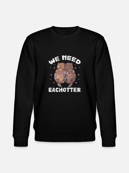 Otter - Stanley/Stella Unisex Bio-Sweatshirt CHANGER - Schwarz
