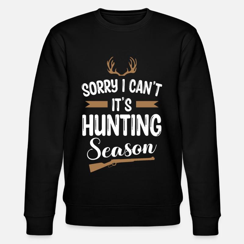 Drôle de chasse - Sweat bio CHANGER Stanley/Stella Unisexe - noir