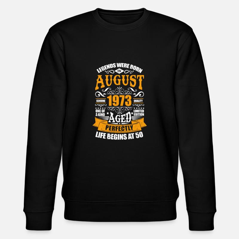 50e anniversaire - Sweat bio CHANGER Stanley/Stella Unisexe - noir