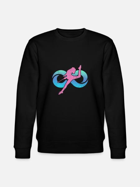 Baton Twirling - Felpa ecologica unisex CHANGER di Stanley/Stella - nero