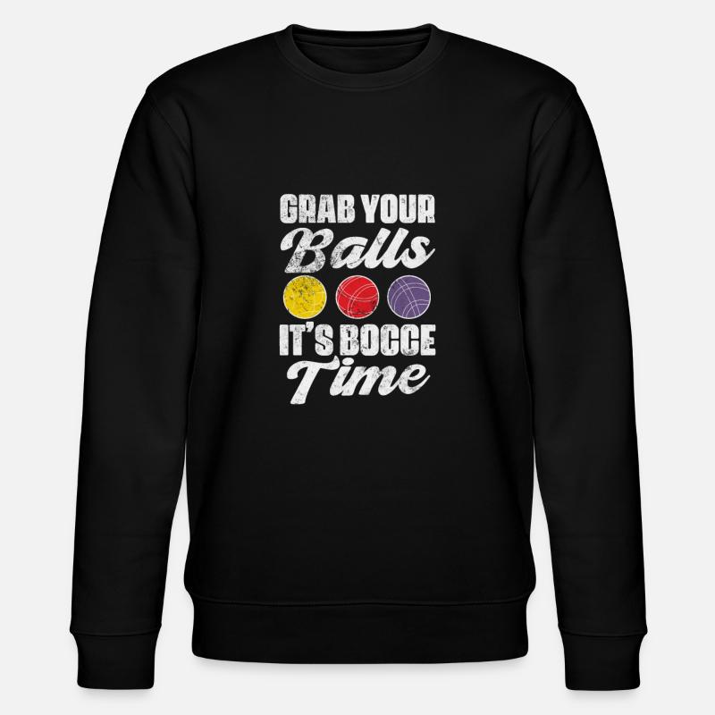 Bocce - Stanley/Stella CHANGER Unisex Organic Sweatshirt - black