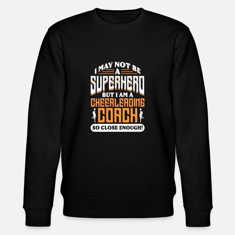 Cheerleader - Stanley/Stella Unisex Bio-Sweatshirt CHANGER  - Schwarz