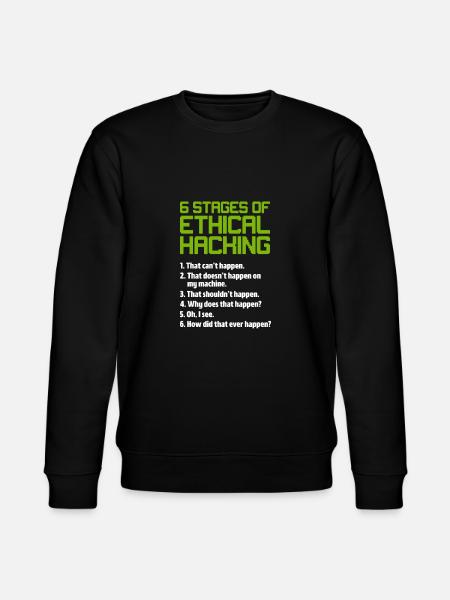 Hacker Coder Computer Hacking Cadeau - Sweat bio CHANGER Stanley/Stella Unisexe - noir
