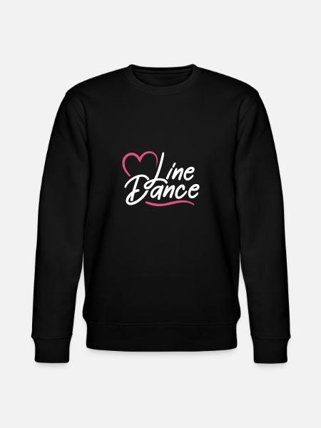 Linedance Country Line Dancer Linedancing Cadeau - Stanley/Stella Uniseks bio-sweatshirt CHANGER - zwart