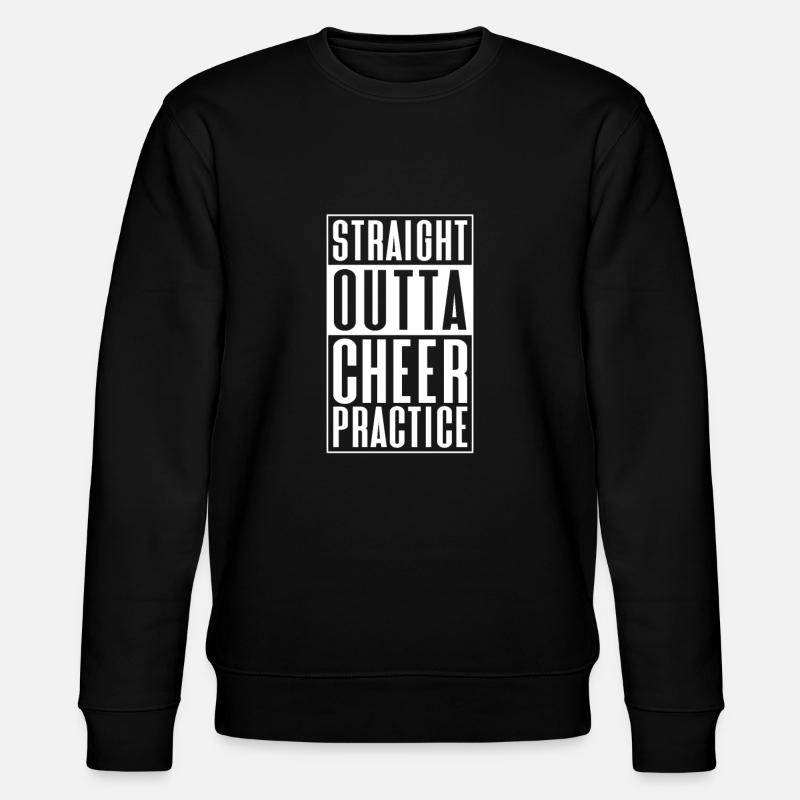 Cheerleader - Stanley/Stella Unisex Bio-Sweatshirt CHANGER  - Schwarz