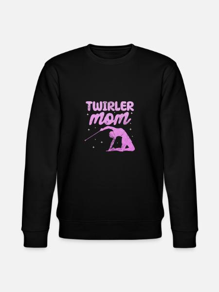 Baton Twirling - Stanley/Stella CHANGER Unisex Organic Sweatshirt - black