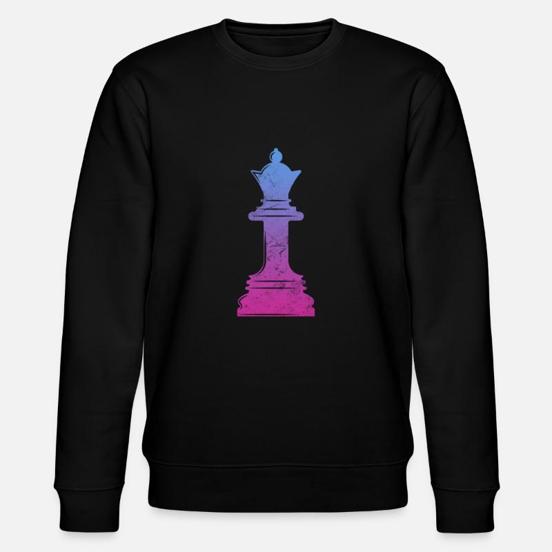 Schach - Stanley/Stella Unisex Bio-Sweatshirt CHANGER - Schwarz