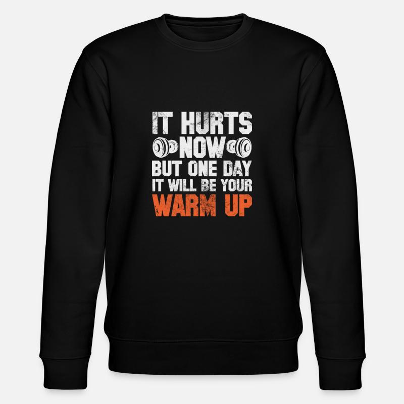 Bodybuilder - Stanley/Stella CHANGER Unisex Organic Sweatshirt - black