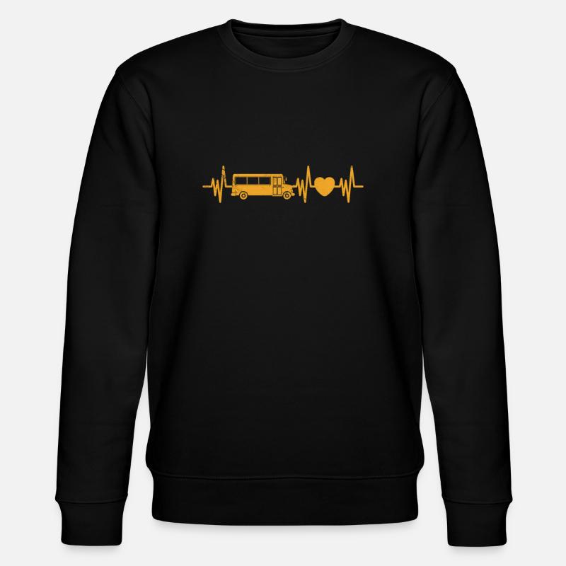 Busfahrer - Stanley/Stella Unisex Bio-Sweatshirt CHANGER  - Schwarz