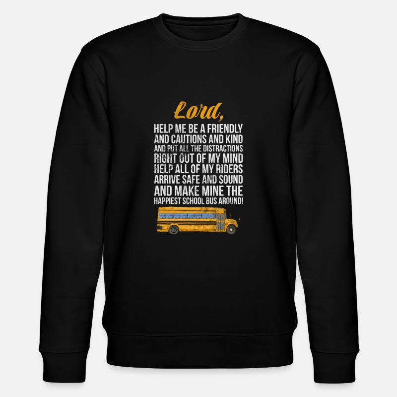 Busman - Stanley/Stella CHANGER Unisex Organic Sweatshirt - black
