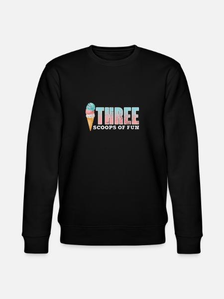 Eiscreme - Stanley/Stella Unisex Bio-Sweatshirt CHANGER  - Schwarz
